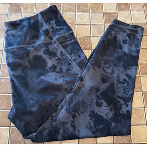 Women's Danskin Leggings XXL Black Gray